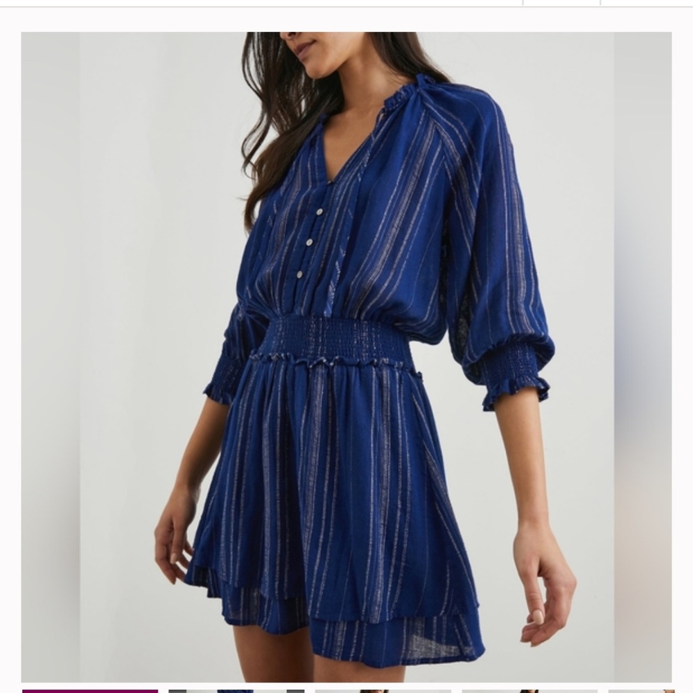 NWT RAILS Navy Blue Crystal Dress